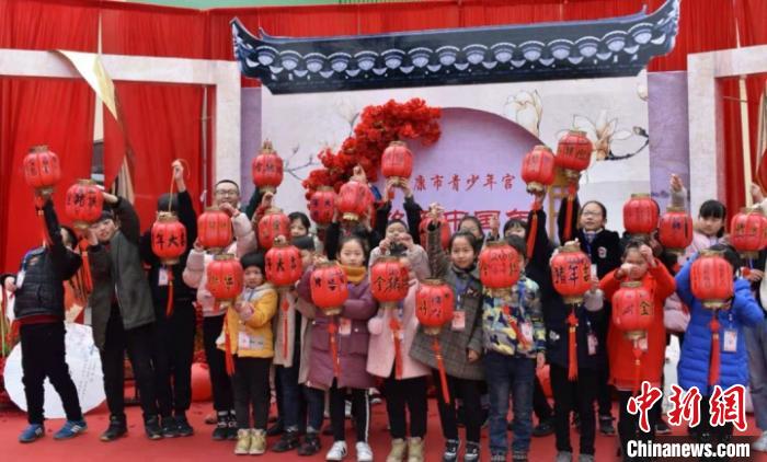 資料圖：永康往年舉辦的“歡樂(lè)中國(guó)年年俗體驗(yàn)”活動(dòng)。永康宣傳部提供