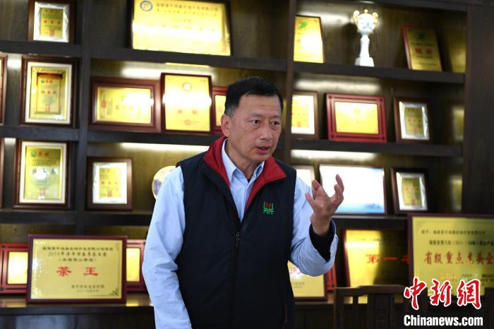 漳平鴻鼎農(nóng)場開發(fā)有限公司董事長李志鴻。(資料圖) 王東明 攝