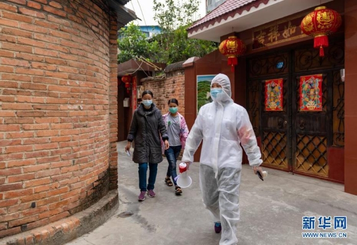 云南瑞麗市區(qū)開展第二輪全員核酸檢測(cè)