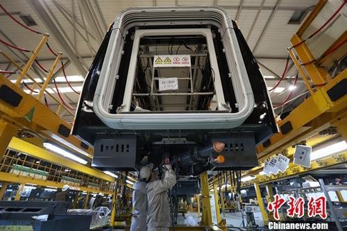 資料圖：一家制造企業(yè)內(nèi)的生產(chǎn)景象。<a target='_blank' href='http://www.chinanews.com/'>中新社</a>記者 泱波 攝
