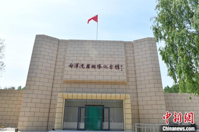 圖為白洋淀雁翎隊紀念館?！№n冰 攝