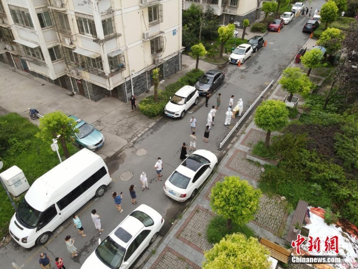 江蘇揚州開展第二輪核酸檢測