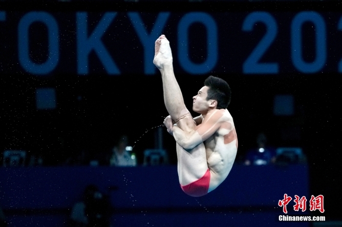 38金！曹緣奪得東京奧運會男子十米跳臺金牌