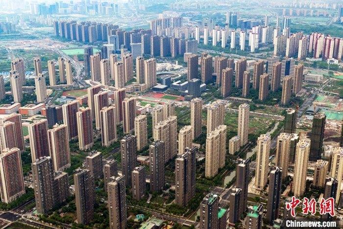 資料圖：樓盤。 <a target='_blank' href='http://www.chinanews.com/'>中新社</a>記者 泱波 攝