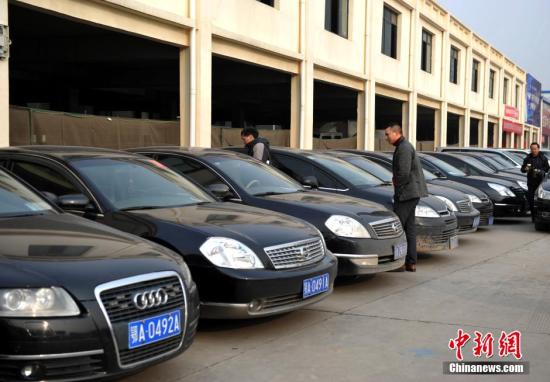 資料圖：一二手車(chē)市場(chǎng)。<a target='_blank' href='http://www.chinanews.com/'>中新社</a>記者 張暢 攝