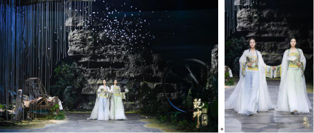 圖展山河盛景，服飾乾坤方儀――熊英|乾坤？方儀2022SS中國國際時(shí)裝周開幕大秀震撼上演