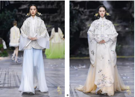 圖展山河盛景，服飾乾坤方儀――熊英|乾坤？方儀2022SS中國國際時(shí)裝周開幕大秀震撼上演
