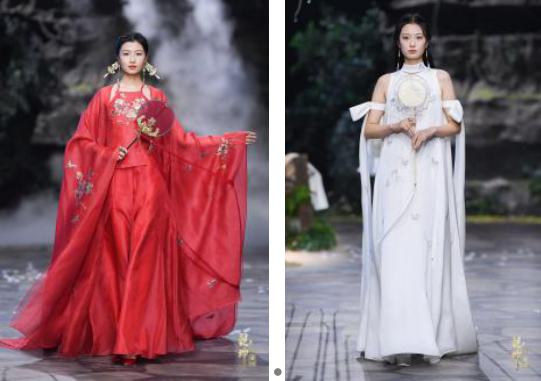圖展山河盛景，服飾乾坤方儀――熊英|乾坤？方儀2022SS中國國際時(shí)裝周開幕大秀震撼上演