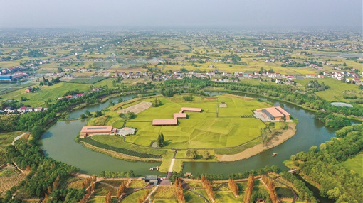 澧縣城頭山國家考古遺址公園。湖南日報全媒體記者 辜鵬博 攝