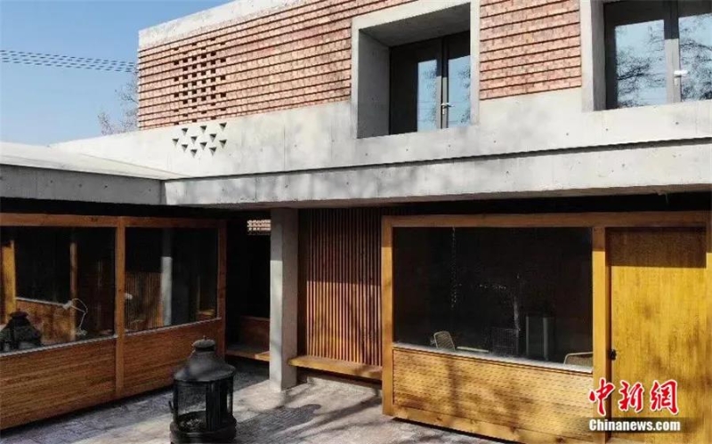 圖為房屋內(nèi)部建設(shè)。高展 攝