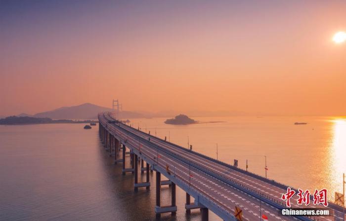 廣東虎門大橋。<a target='_blank' href='/'>中新社</a>發(fā) 岳路建 攝
