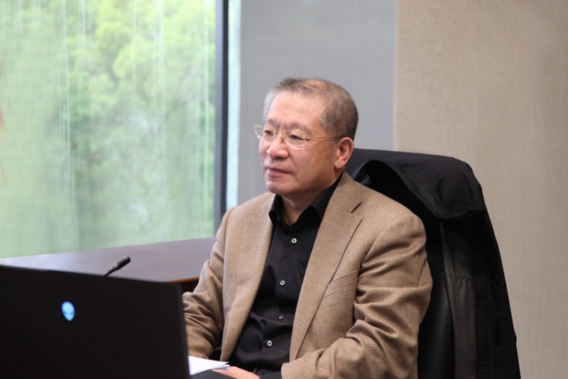 孫玉勝接受澎湃新聞專訪。 何建民 攝