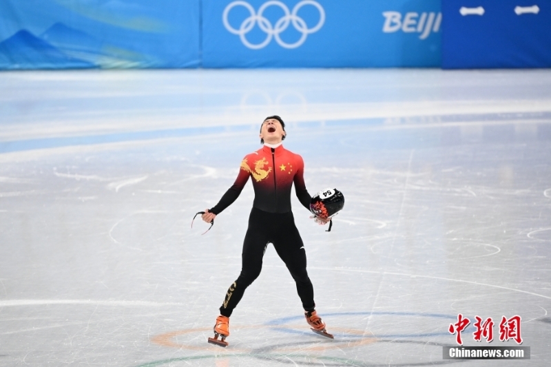 短道速滑男子1000米：任子威、李文龍包攬金銀牌