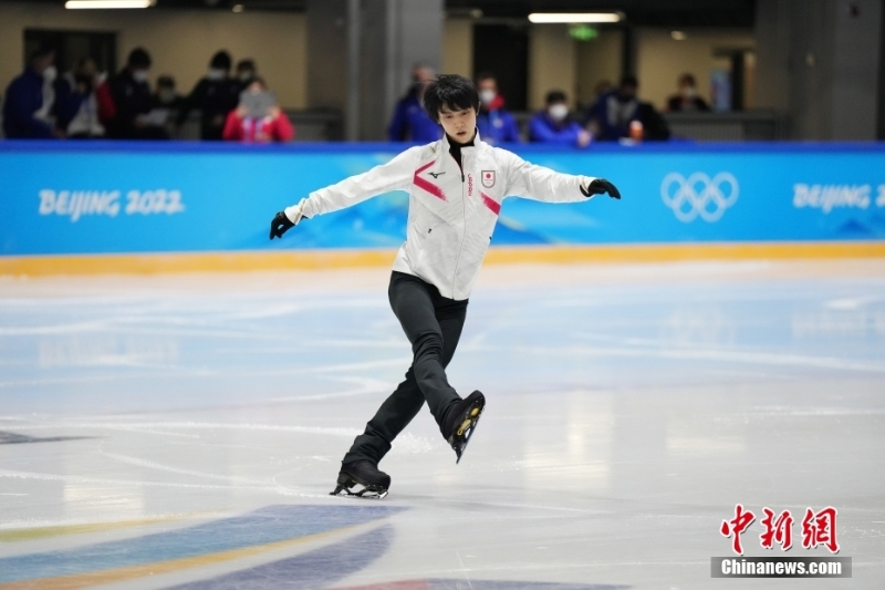 日本花滑名將羽生結弦亮相首都體育館
