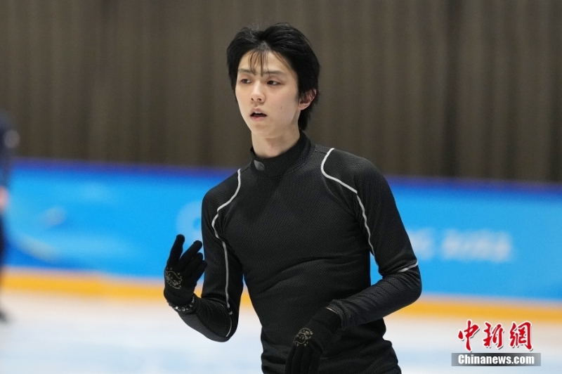 日本花滑名將羽生結弦亮相首都體育館