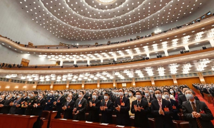 全國(guó)政協(xié)十三屆五次會(huì)議舉行閉幕會(huì)