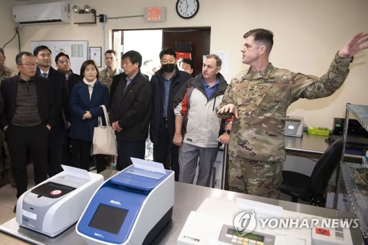 2019年12月末，駐韓美軍公開了釜山基地的相關(guān)設(shè)施。圖自韓聯(lián)社.jpg