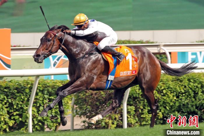 香港馬王“金槍六十”刷新香港賽駒的頭馬紀(jì)錄，并成為香港歷來累積最多獎(jiǎng)金的賽駒。　香港賽馬會(huì) 攝