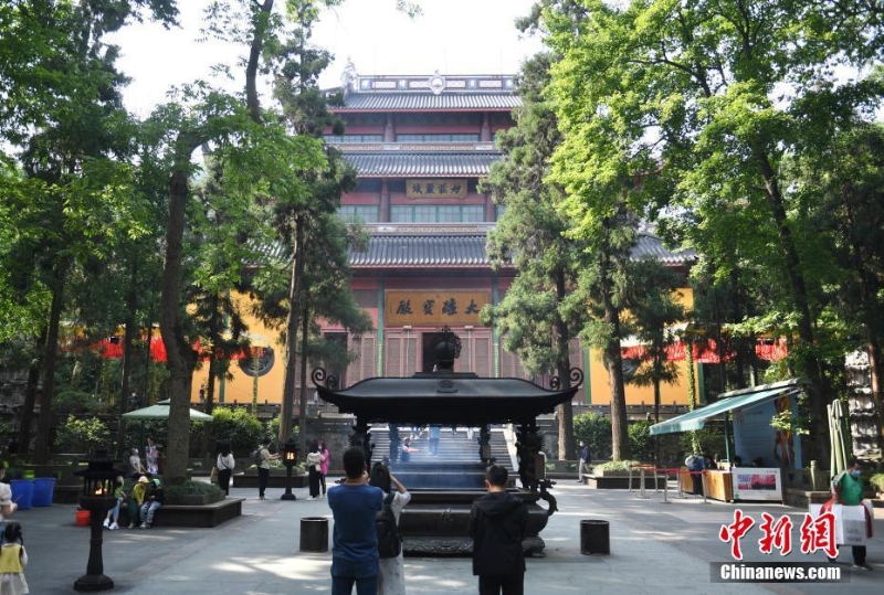 千年古剎杭州靈隱寺有序恢復開放