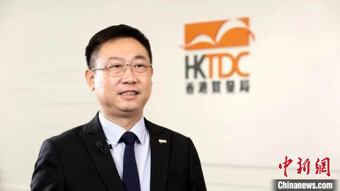香港貿(mào)發(fā)局中國(guó)內(nèi)地總代表鐘永喜。　香港駐京辦供圖