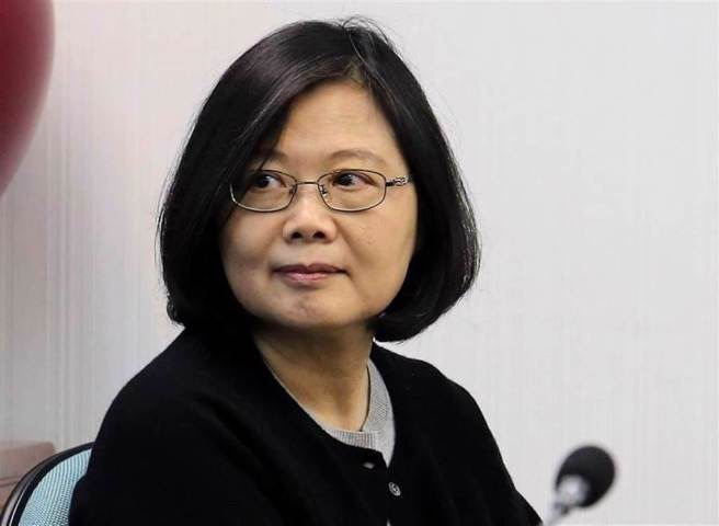 臺灣地區(qū)領導人蔡英文。（圖源：臺灣“中時新聞網(wǎng)”）