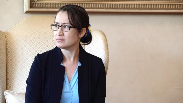 圖為民進黨當局所謂“駐美代表”蕭美琴。圖片來源聯(lián)合新聞網(wǎng)。