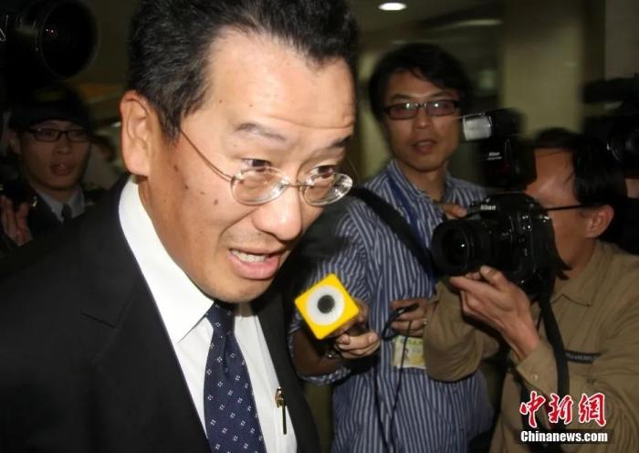 圖為民進黨當局“安全會議”秘書長顧立雄。<a target='_blank' href='/'>中新社</a>記者 陳立宇 攝