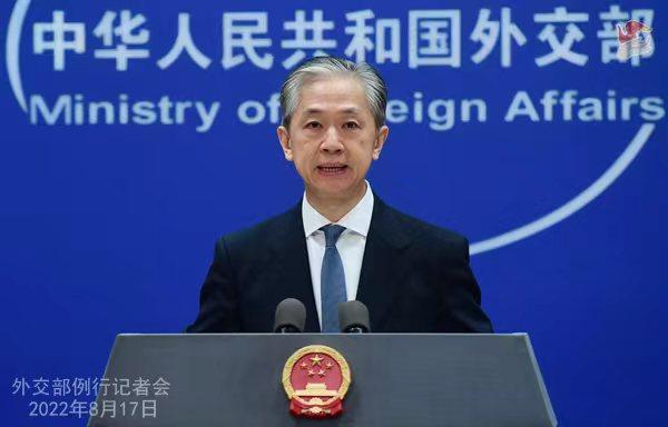 外交部發(fā)言人汪文斌。 薛偉 攝