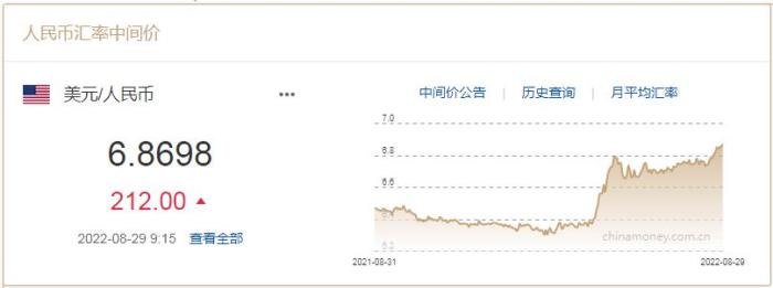 截圖自中國外匯交易中心網(wǎng)站