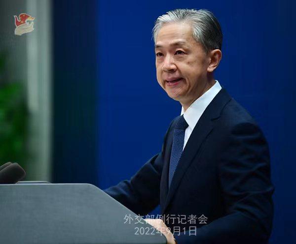 外交部發(fā)言人汪文斌。薛偉 攝