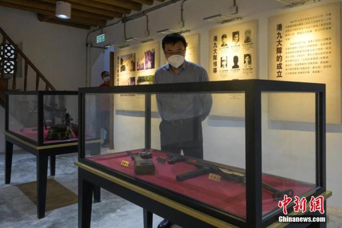 紀(jì)念館其一展廳。陳永諾 攝
