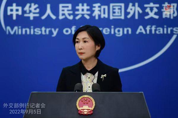 外交部發(fā)言人毛寧。薛偉 攝