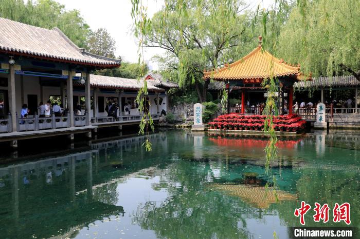 枯水期的“天下第一泉”趵突泉。(資料圖) 李欣 攝