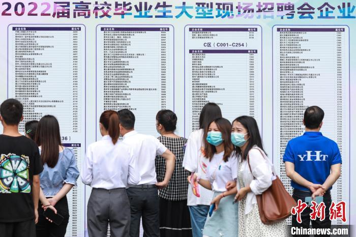 資料圖：高校招聘會現(xiàn)場。瞿宏倫 攝