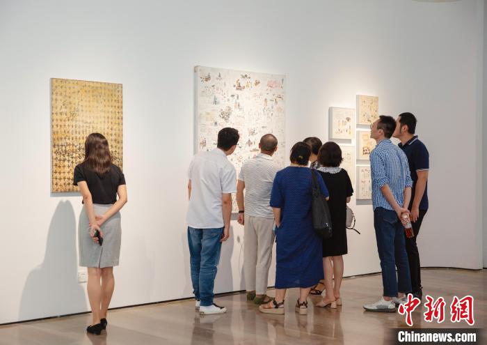 展覽現(xiàn)場(chǎng)?！」鸷佬g(shù)館供圖