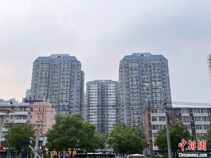 資料圖：北京某住宅樓。 中新財經(jīng) 左宇坤 攝