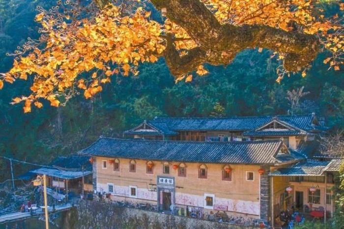 土樓有各種形狀。圖片來源：臺灣《經(jīng)濟(jì)日報(bào)》