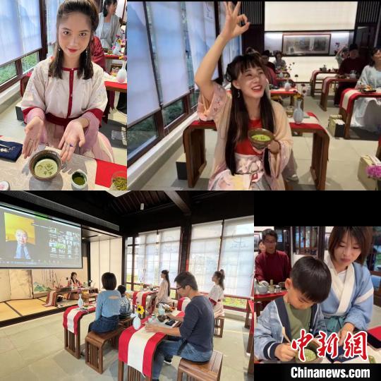 活動(dòng)在北京、杭州以及印尼雅加達(dá)三地以線上線下相結(jié)合形式舉辦，圖為杭州會(huì)場(chǎng)?！∪珖_(tái)聯(lián)供圖