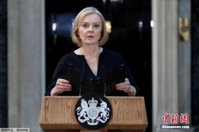 英國前首相特拉斯。