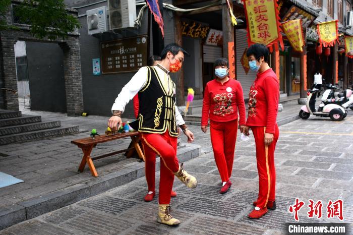 海峽兩岸非物質(zhì)文化遺產(chǎn)展演大會10月26日在山東省濰坊市舉辦。　活動主辦方供圖