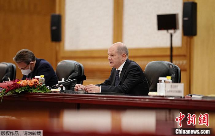 2022年11月4日，德國總理朔爾茨對中國進行正式訪問。