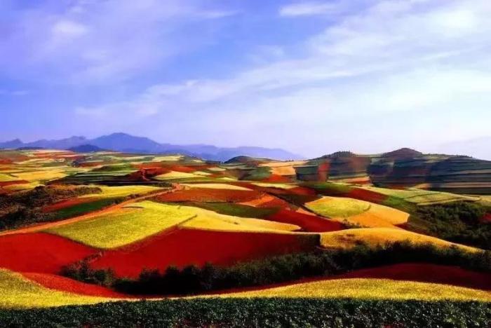 東川紅土地。圖片來源：臺(tái)灣《經(jīng)濟(jì)日?qǐng)?bào)》