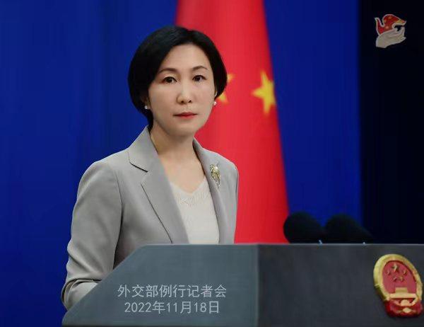 外交部發(fā)言人毛寧。薛偉 攝