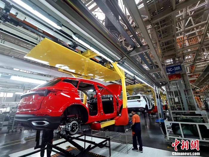 汽車制造資料圖。<a target='_blank' href='/' >中新網(wǎng)</a>記者 李金磊 攝