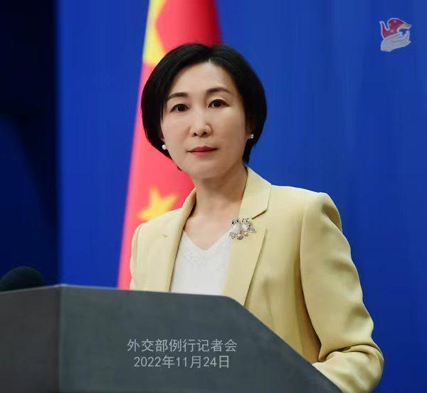 外交部發(fā)言人毛寧。 薛偉 攝