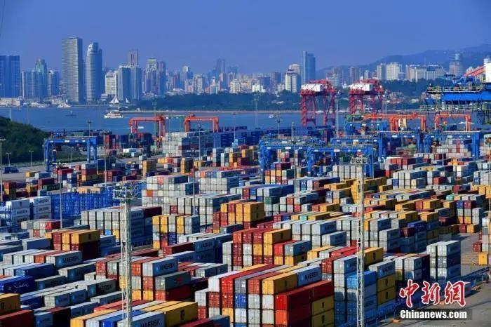 資料圖為廈門港海滄集裝箱碼頭。<a target='_blank' href='/'>中新社</a>記者 王東明 攝
