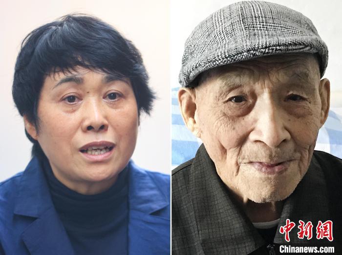 常小梅(左)、常志強(qiáng)(右)。(拼版照片) 常小梅供圖