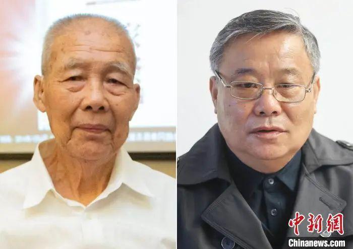 李高山(左)、李真銘(右)。(拼版照片) 泱波 攝