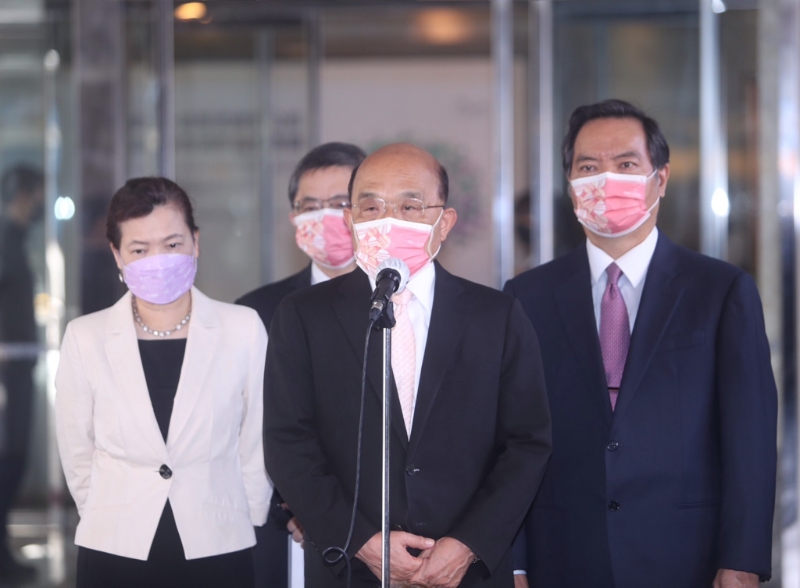 民進(jìn)黨在地方性選舉中潰敗，外界討論行政團(tuán)隊(duì)是否改組一事。（資料照，陳怡誠攝） 圖片來源：臺(tái)灣“中時(shí)新聞網(wǎng)”.jpg