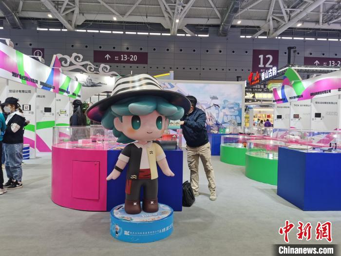 深圳文博會(huì)上的澳門創(chuàng)意館。　鄭小紅 攝